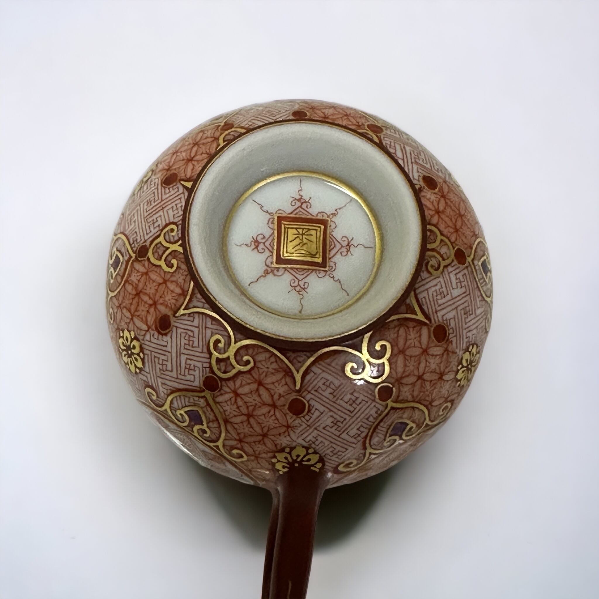 茶道具 九谷焼 松屋窯 松本佐一 抹茶椀 共布 共箱 未使用(メ1819) 九谷焼銘窯 名工 松本佐吉 梅絵 茶碗 共箱 抹茶碗 茶道具 【公式通販】