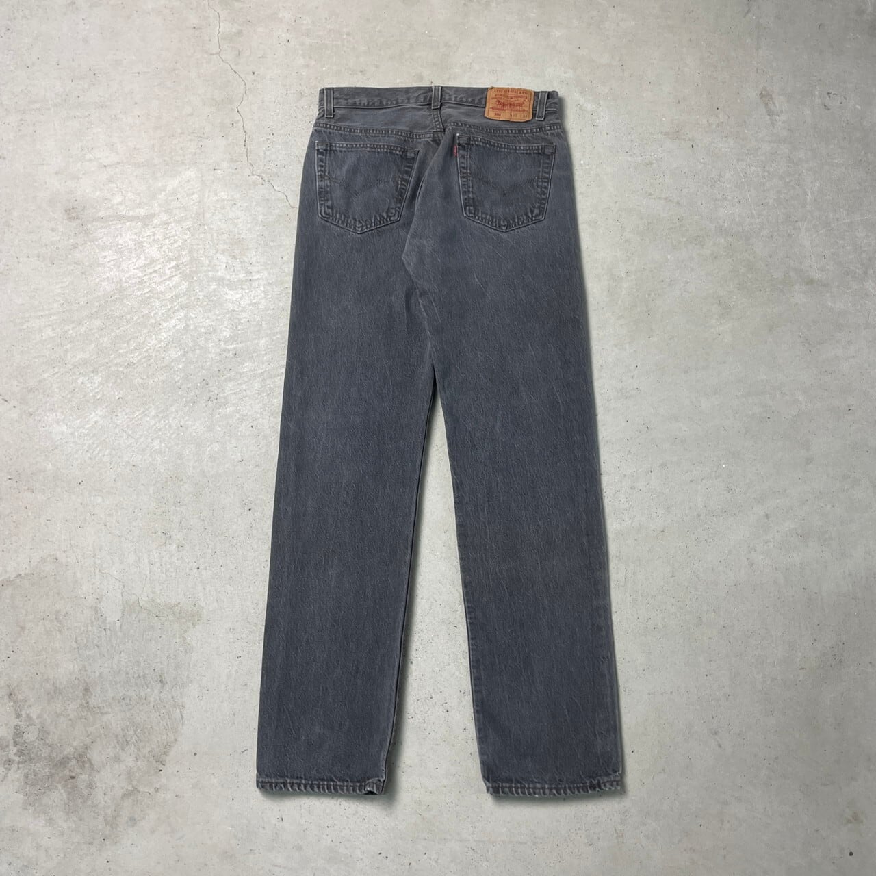 90年代 USA製 Levi's リーバイス 501 0658 先染め ブラック デニム