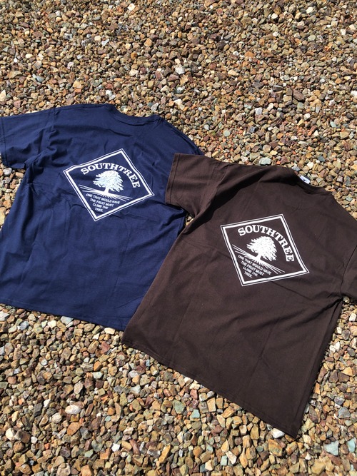 SOUTHTREE / SOUTHLAND TEE / NAVY & BROWN