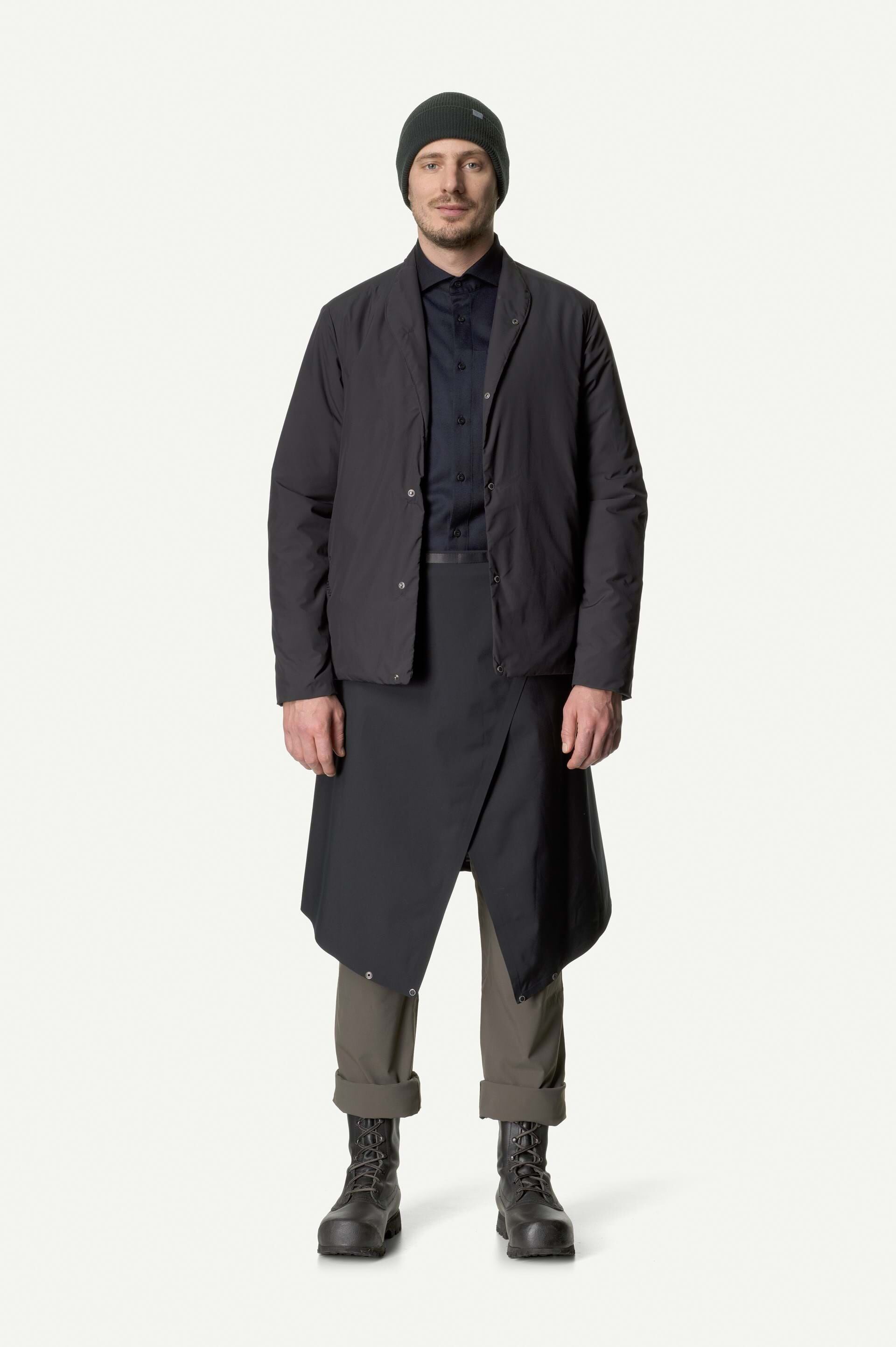 HOUDINI / Ms Enfold Jacket / True Black フーディニ メンズ エン 