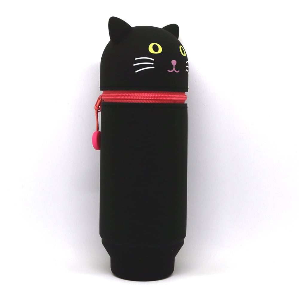 konoko59 8点おまとめ猫型ペンケース 猫ペンケース(プニラボスタンドペンケース)BIGサイズ | マスノヤ衣料品
