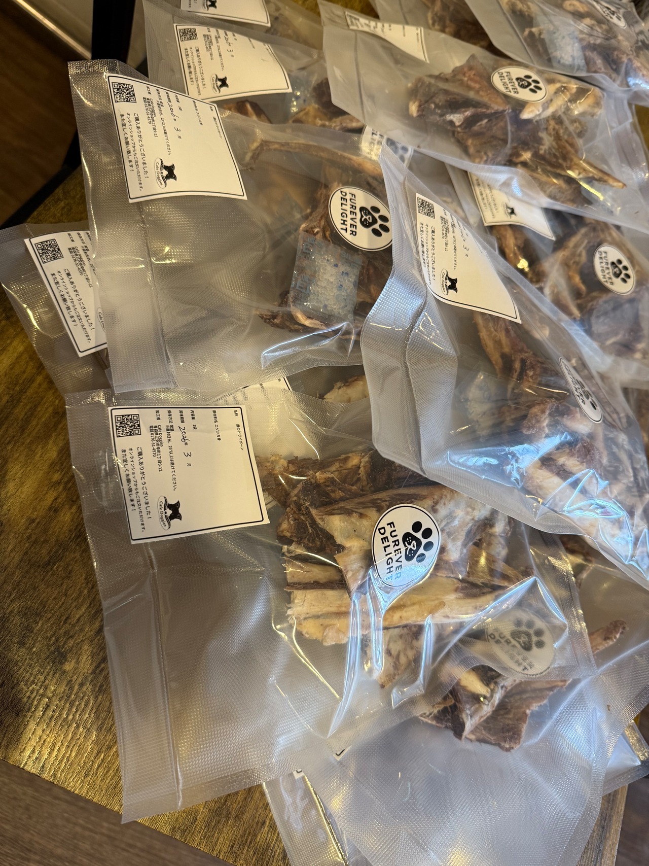 低温温風乾燥&無添加　鹿の肋骨カット