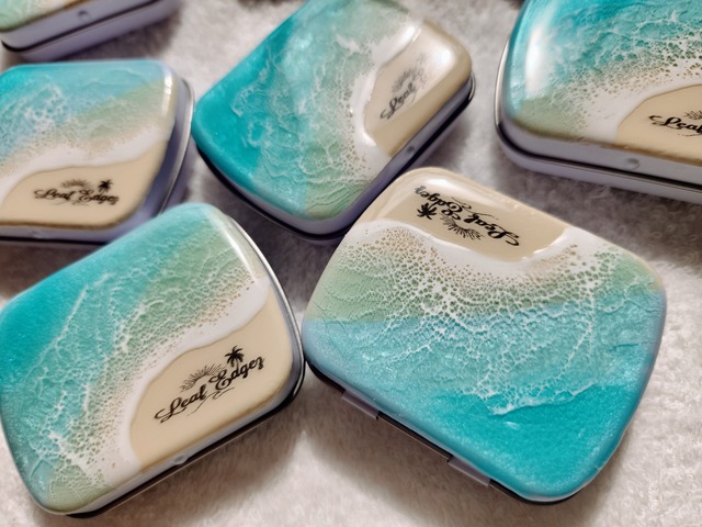 382.オーシャンレジンアート ピルケース ミニサイズ