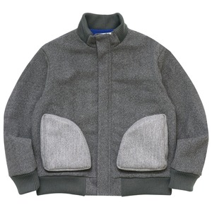 WHIMSY / DOUBLE POUCH TANKERS JACKET / GREY