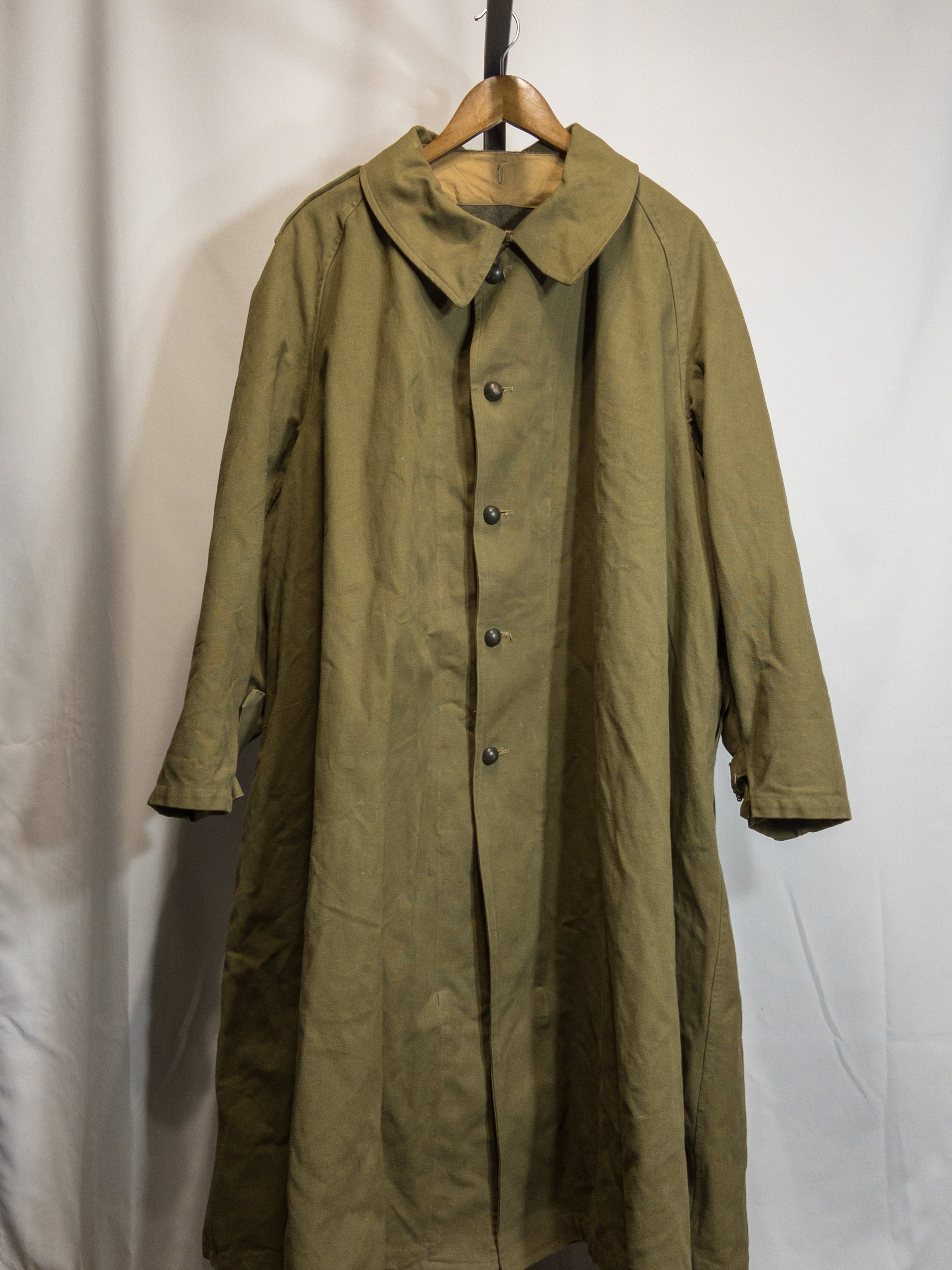 40s French Army M-35 Motorcycle Coat