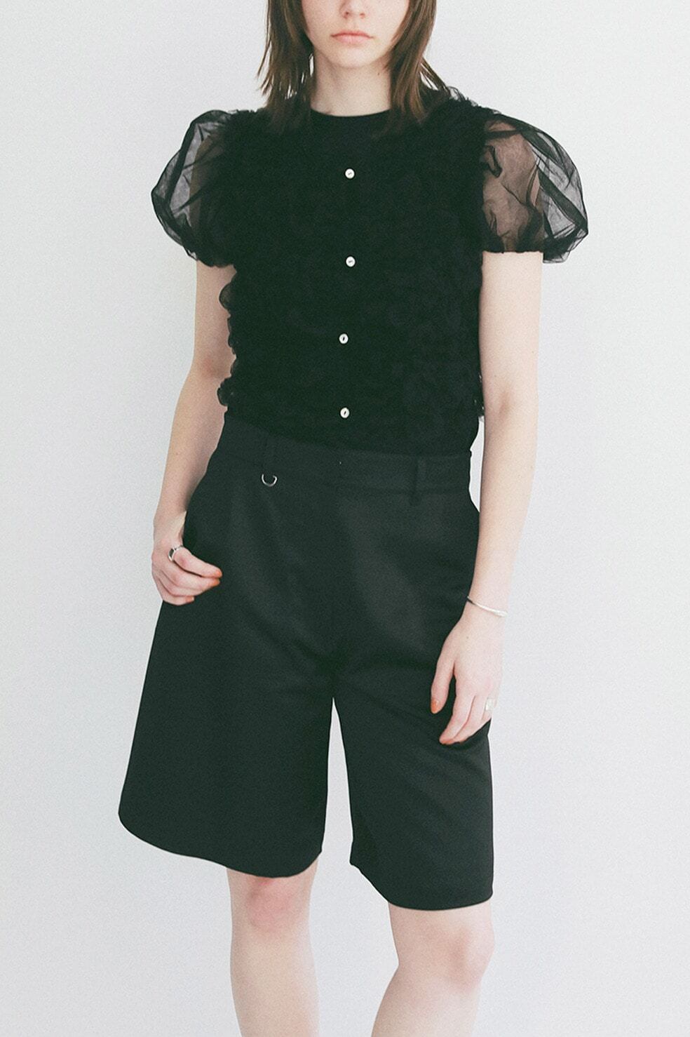 CLANE CLOUD AMERICAN SLEEVE MINI ONEPIECE 2色展開 | FLICKA ASHIYA