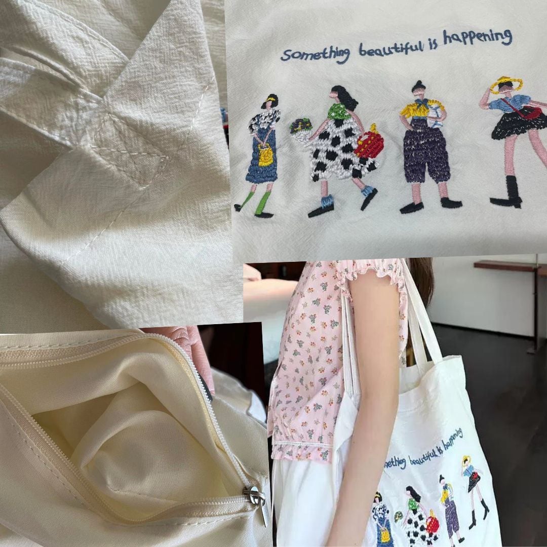 バケーション刺繍 トートバッグ M 10729 | Raglana