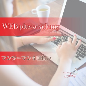 WEB プラス アカデミー マンツーマン 6回払い