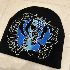 SUPREME NEW WORLD ORDER BEANIE BLACK NEW ⑧