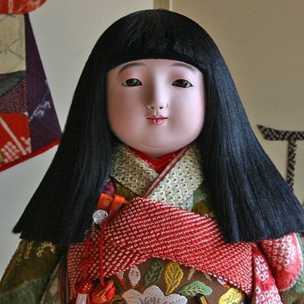美品 市松人形 光淋 伝統工芸師 市松人形師 松乾斎東光 - おもちゃ/人形