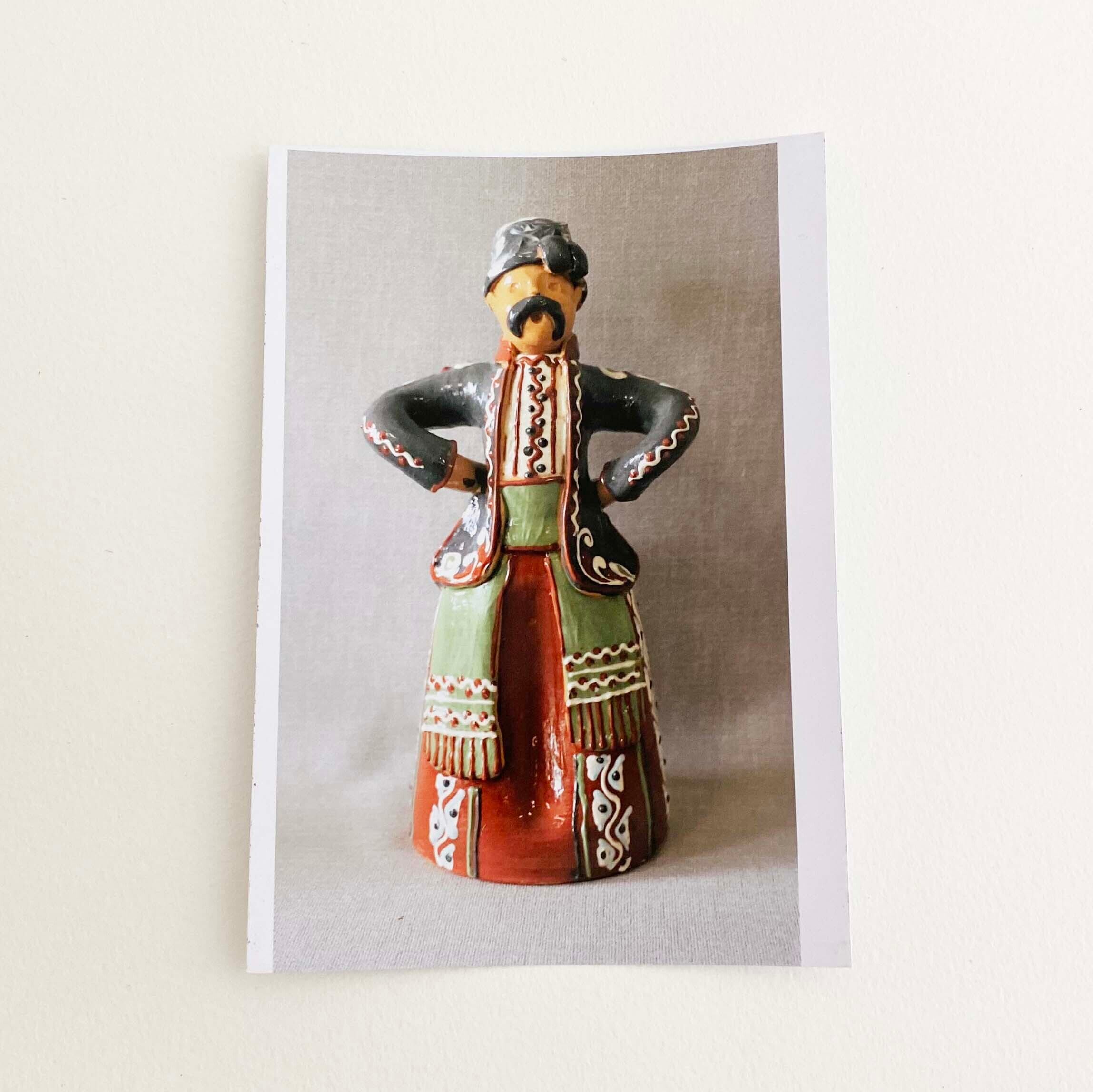 ウクライナ産 オピシュニャ土人形(男性)