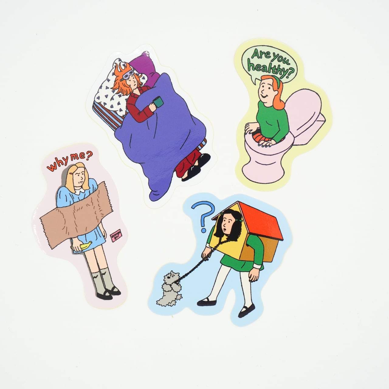 洞*3様 ビッカメ娘 コースター ステッカー 名刺まとめ