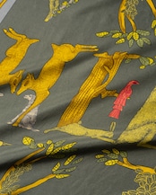 〈Hermès〉Carres 90 Scarf ANIMAL ALPHABET