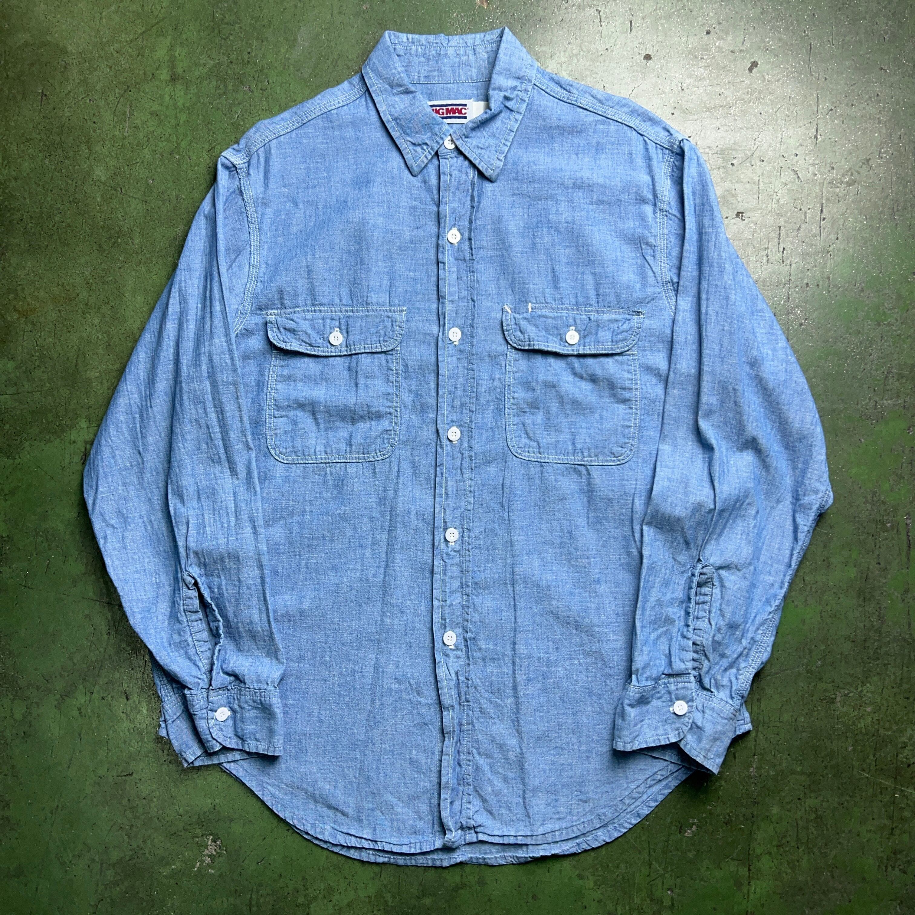 80's BIG MAC L/S Chambray Shirt 80年代 ビッグマック 80's BIG MAC L/S Chambray Shirt 80年代 ビッグマック