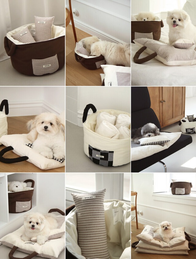 〈予約アイテム〉OHDIBS – Cotton Soft Basket(Brown)