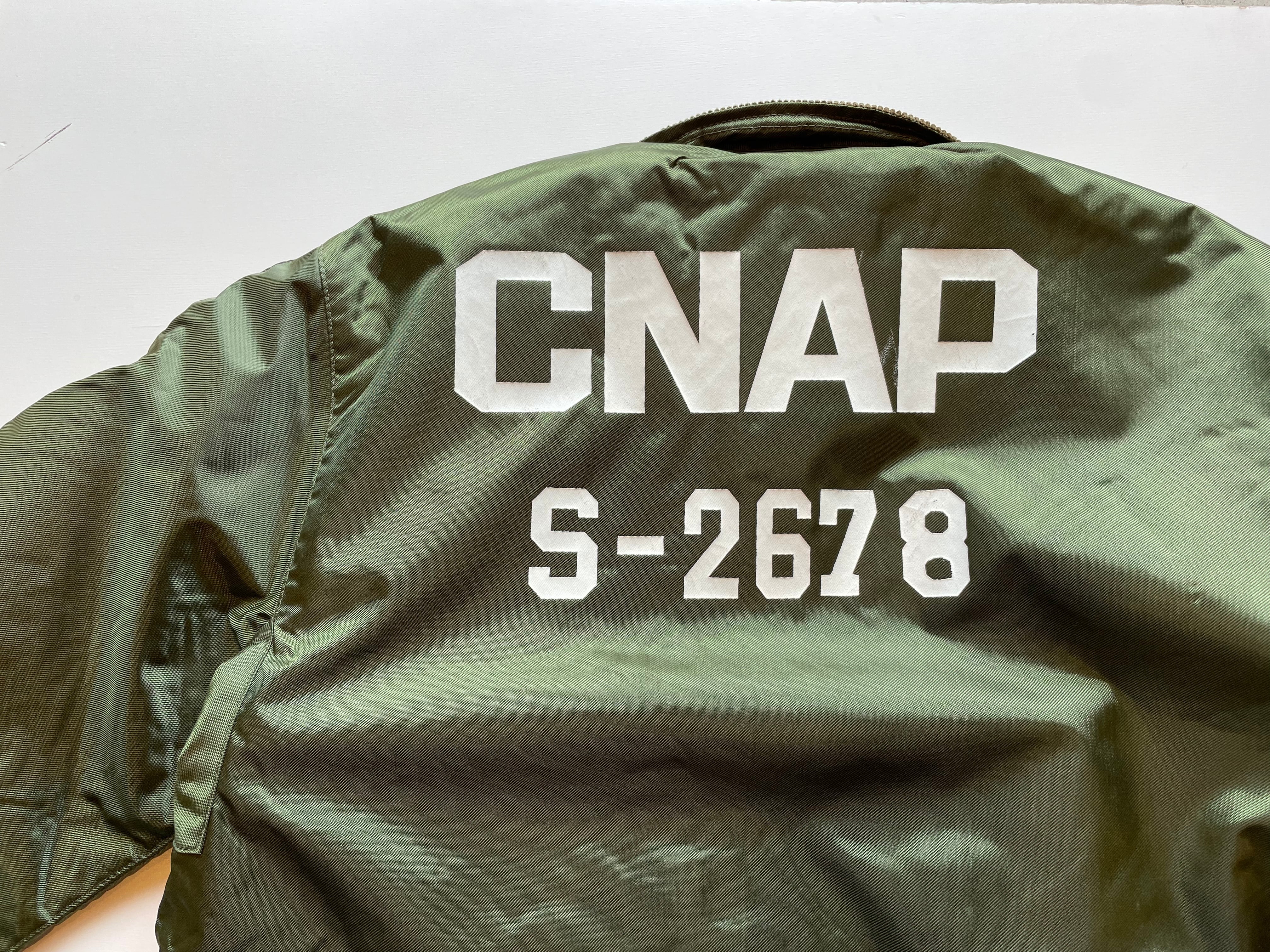 U.S.N EXTREME COLD WEATHER JACKET col GREEN size S アメリカ軍