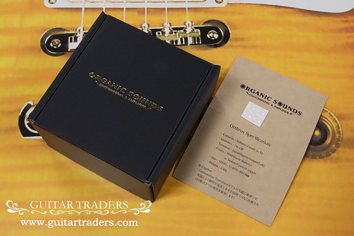 Organic Sounds Orthros Germanium | GUITAR TRADERS ONLINE