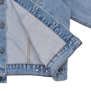 【mind seeker】Vintage Remake Iron Cross Patch Denim Jacket