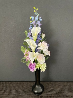 造花仏花　寺院用　カラー　ラベンダー＆ブルー