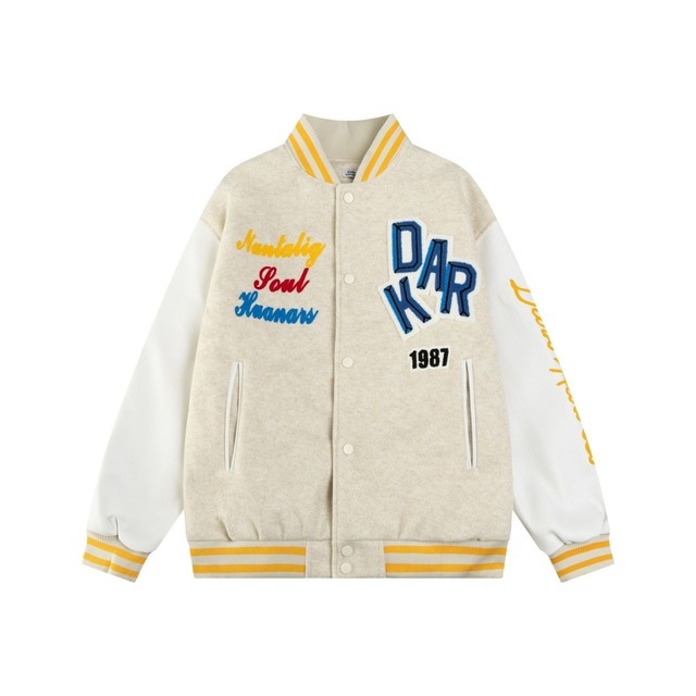 カラフルレタリングカレッジスタジャン 3col R01153