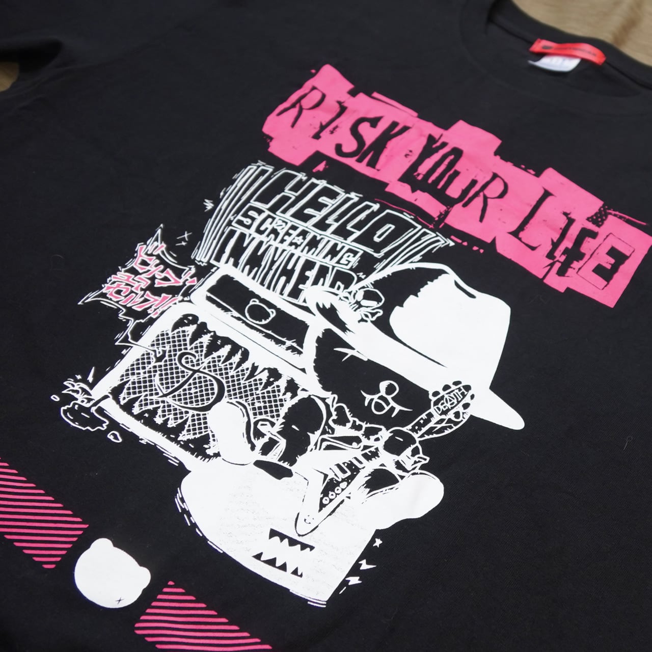 【SCREAMING IN MY HEAD】T-SHIRTS【BLACK】