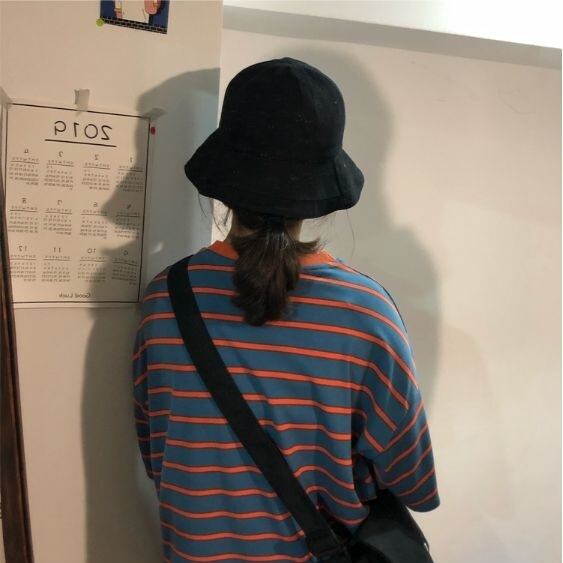 全4色 ボーダー Tシャツ カットソー 半袖 バイカラー カジュアル