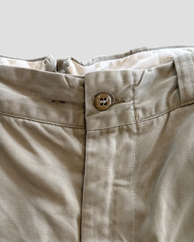 -U.S. ARMY- Vintage 60s 30×29 Military Chino Pants