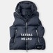 美品 TATRAS タトラス MELKO メルコ ダウンベスト パーカー 3 紺 / J&NREUSE メンズ アウター