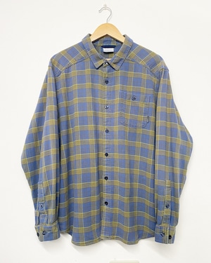 00sColumbia Cotton Flannel Check Shirt/L
