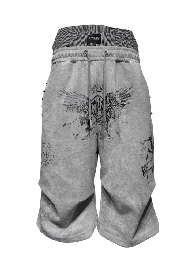 【CinderVein】Distressed Washed T-Shirt