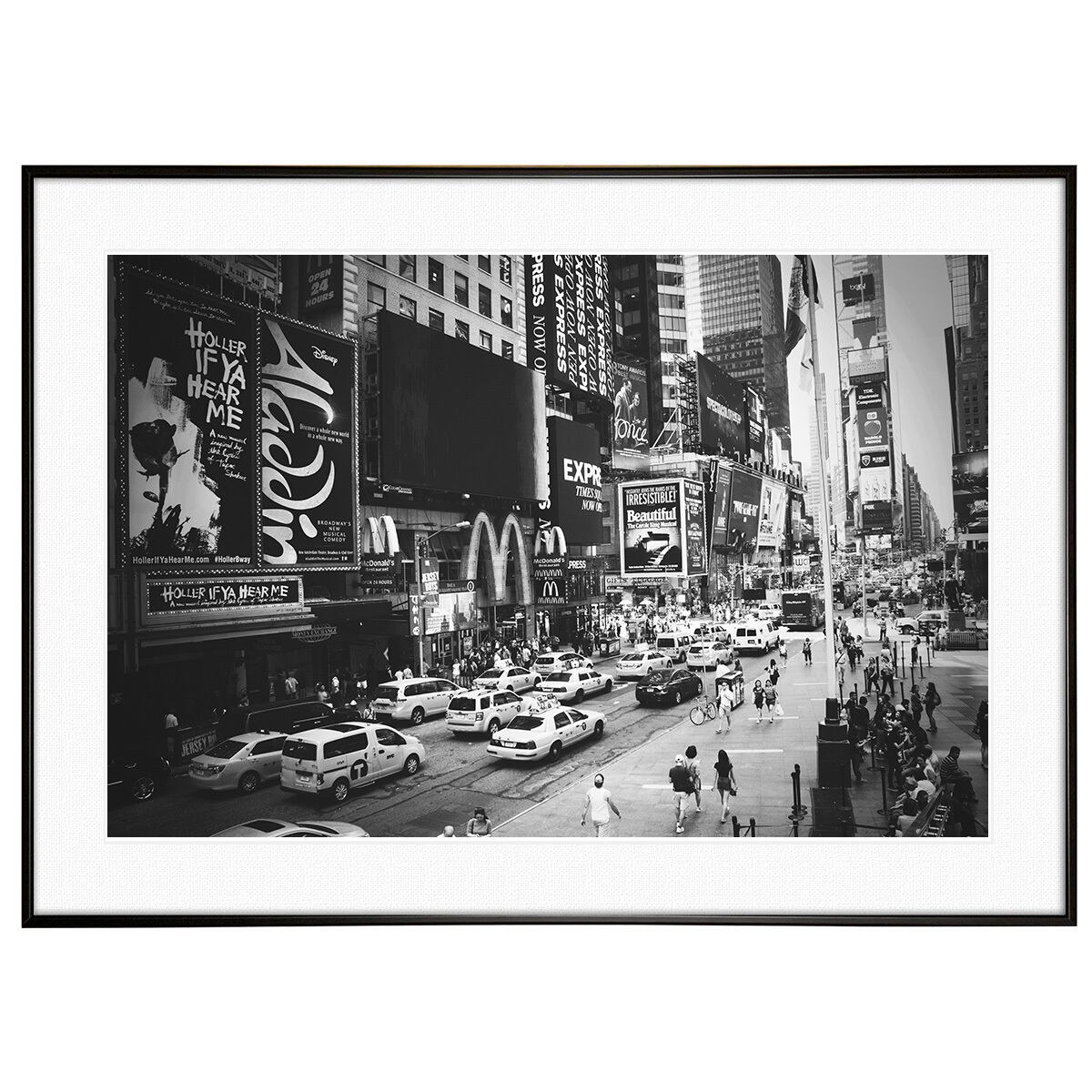 額装済/New York City　1979（ロバートフランク）/アートポスター ロバート・フランク ポスター New York City(1979) |アート