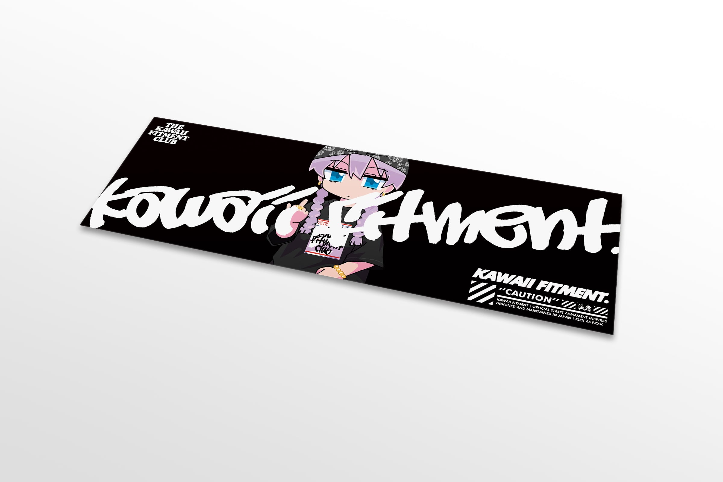 KF Peeking sticker KFchan ver.32 | KAWAII FITMENT.
