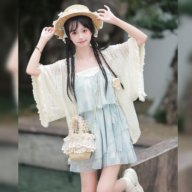 水庭のミントヴェールティアードセット