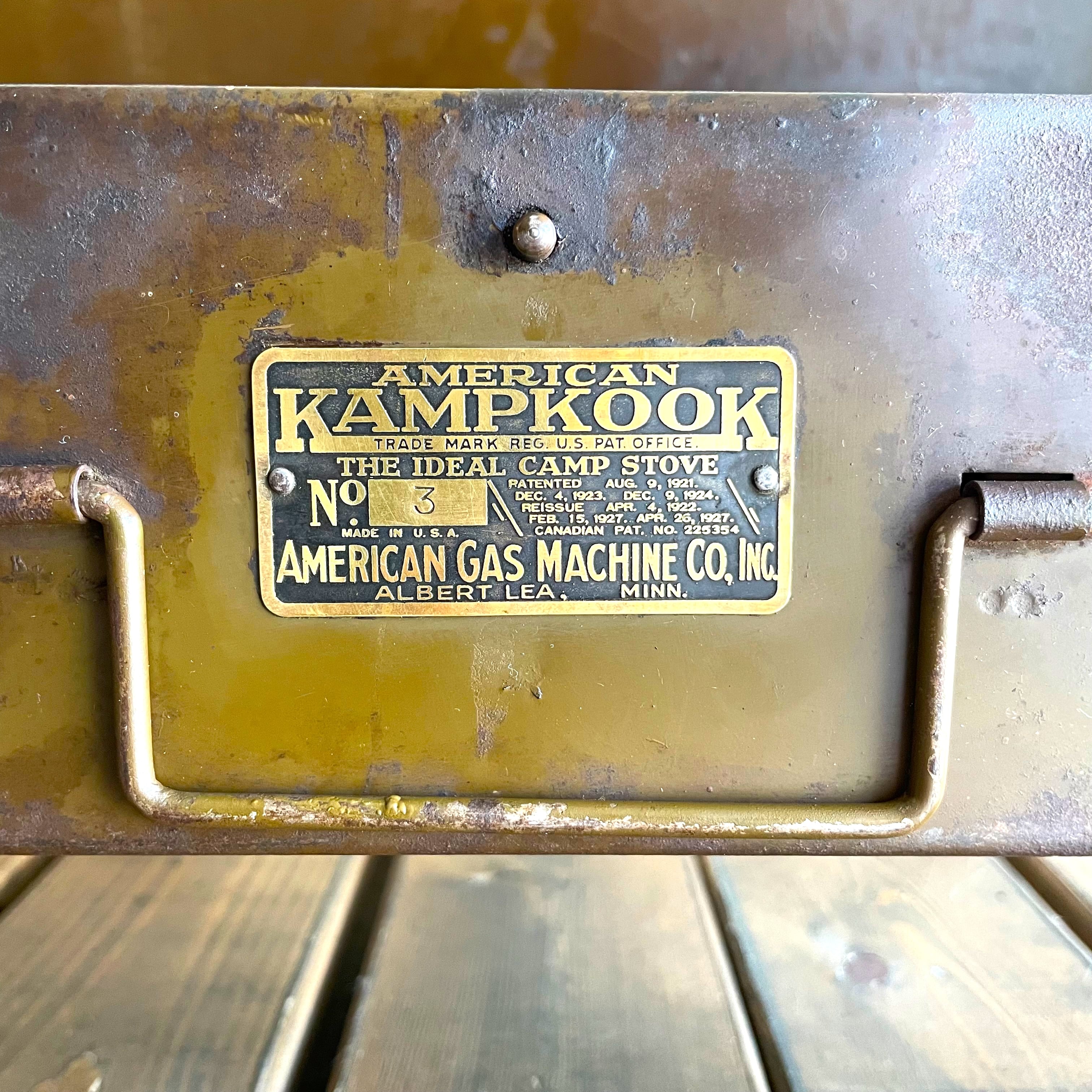 AGM KAMPKOOK NO.3 アメリカンガスマシーン ビンテージ コンパクト