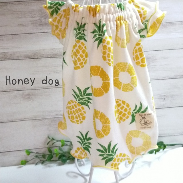 シャーリングドレス/パイン