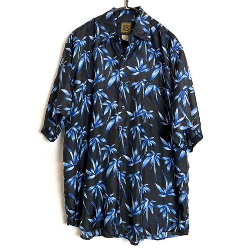 【BRUNO】Vintage Short Sleeve Silk Shirt【1990s-】