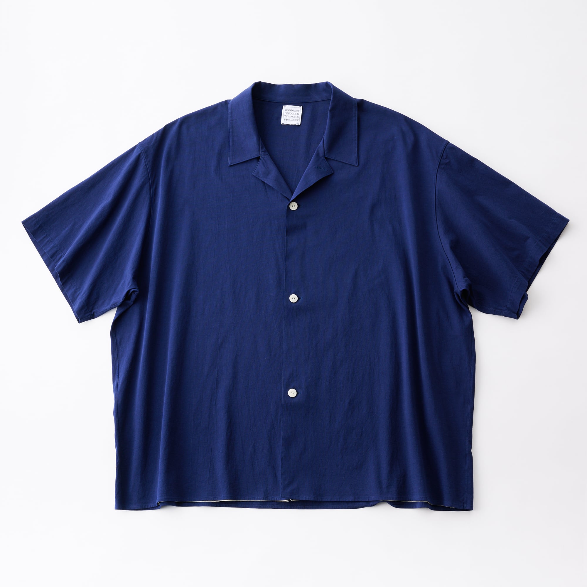Super High Gauge Natural Washer Jersey Double Front Half Sleeve