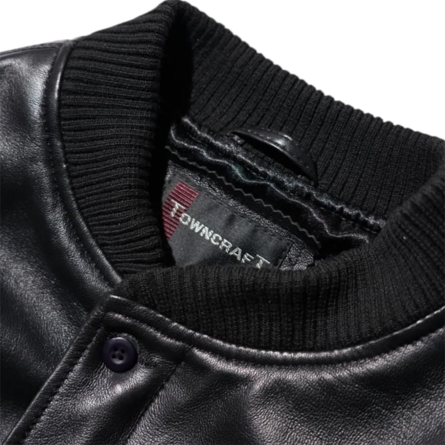 TOWNCRAFT / LEATHER DERBY JACKET Black | 【FLAGS】メンズ