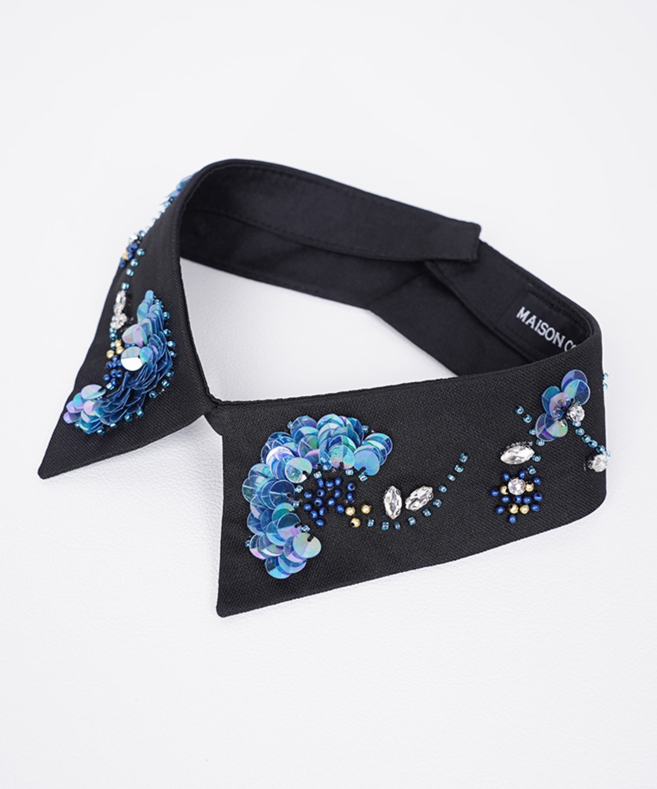 【直営店限定ITEM】シェルスパンコールフラワーフェイクカラー (BLACK)　CQ-48504H