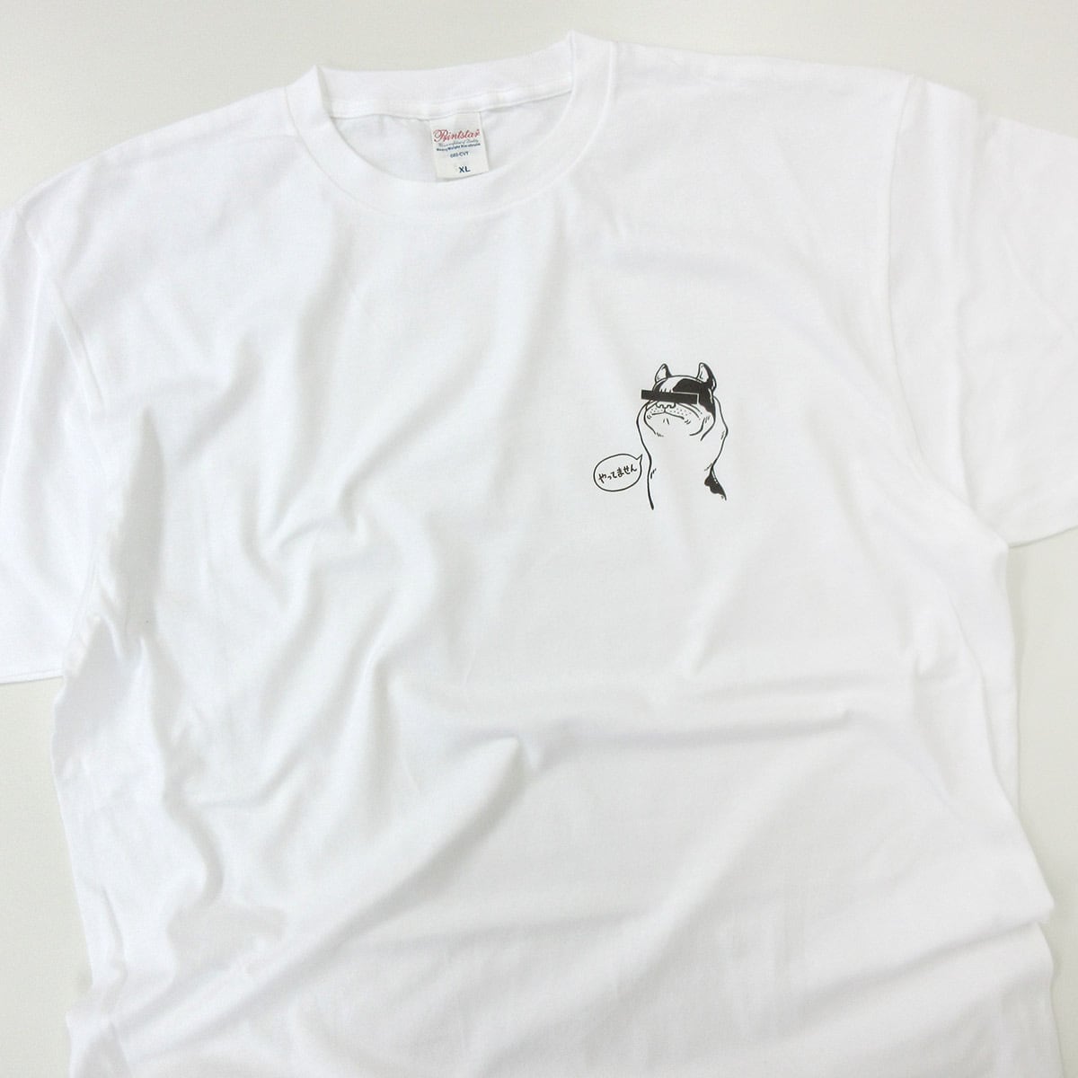 容疑者フレブル Tシャツ dog45 フレンチブルドッグ おもしろ tシャツ