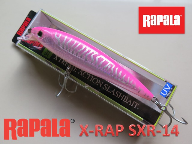 ラパラ　Rapala X-RAP SXR-14  Hot Pink UV  F-L45-01