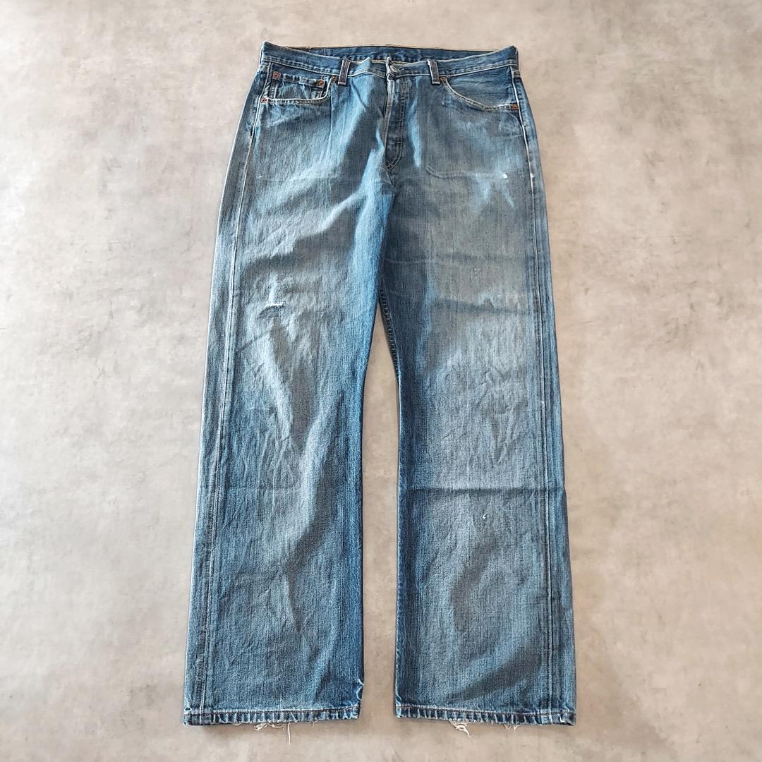 リーバイス501 Levis W36 ブルーデニム 青 古着 ユーロ 15780