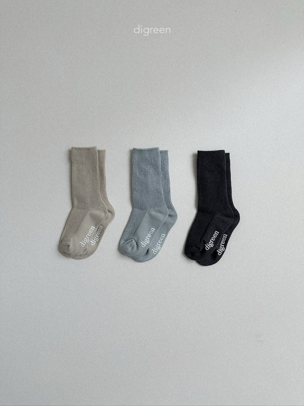 gray socks【digreen】※3月中旬発送予定