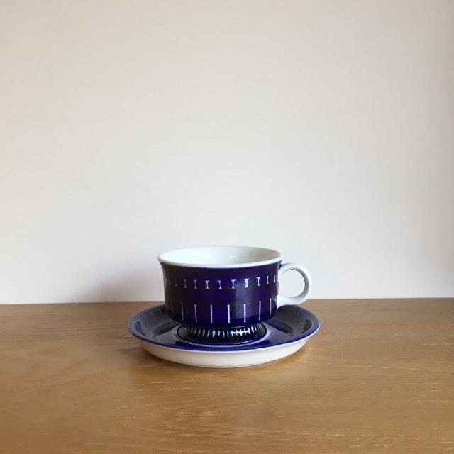 【北欧ヴィンテージ雑貨】Stavangerflint Finse cup&saucer スタヴァンゲルフリント フィンス カップ&ソーサー