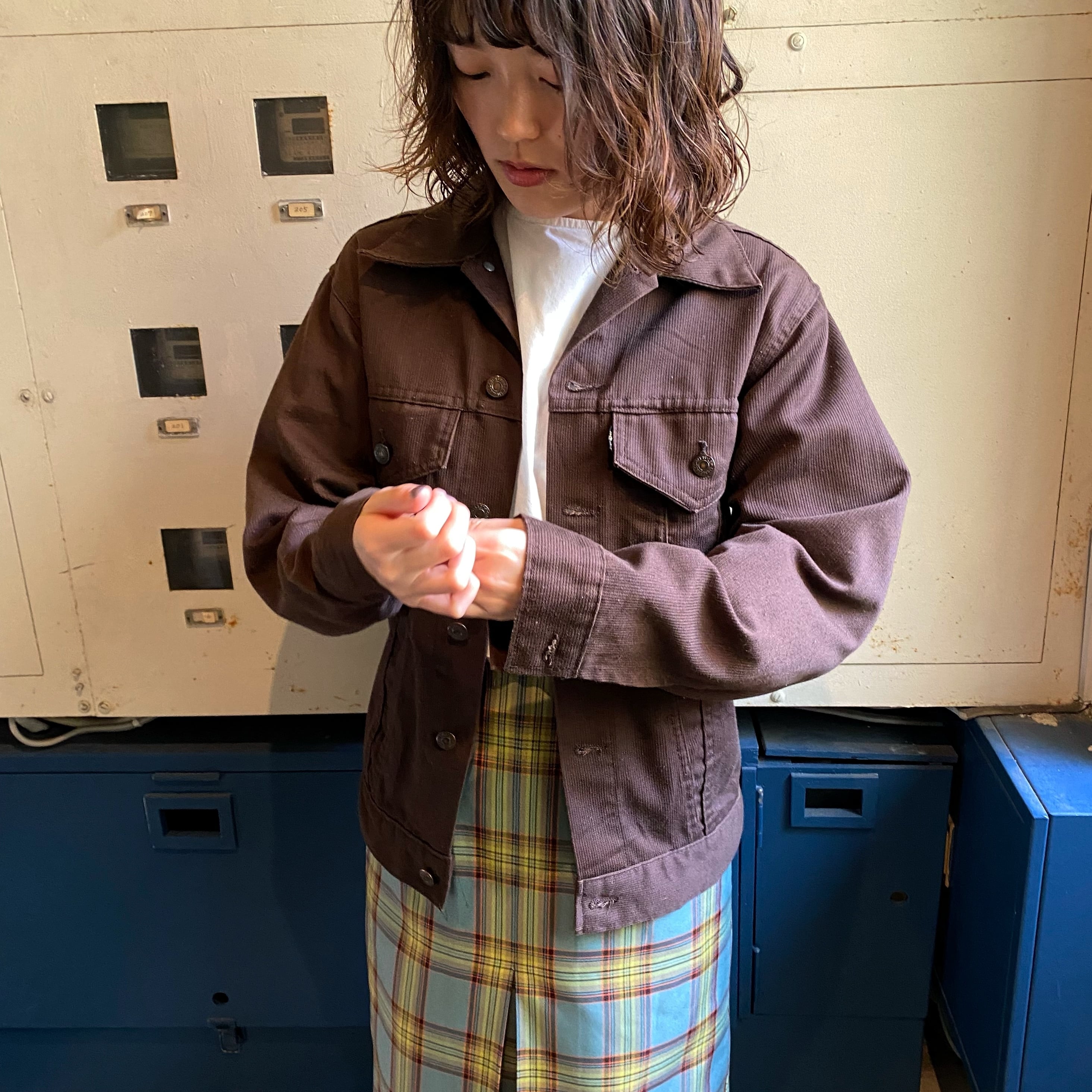 70s 70505 Levi''s ビンテージ JACKET ヴィンテージ　ピケ