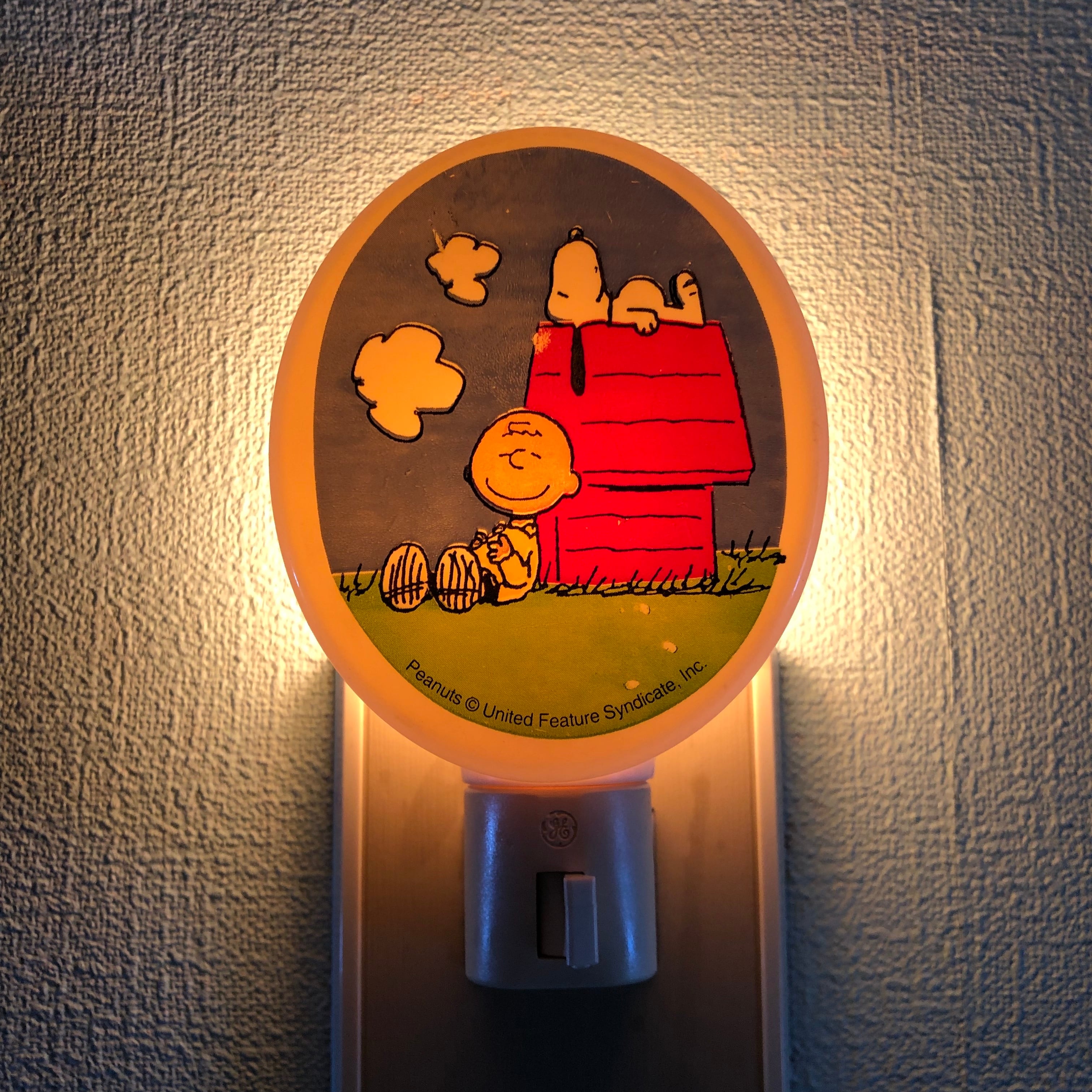 GE Peanuts Snoopy Night Light/ ナイトライト GE社製 スヌーピー チャーリーブラウン 足元灯 ビンテージ |  MOTORROCK KUSTOMSHOP ”FU’Z KORNER” powered by BASE