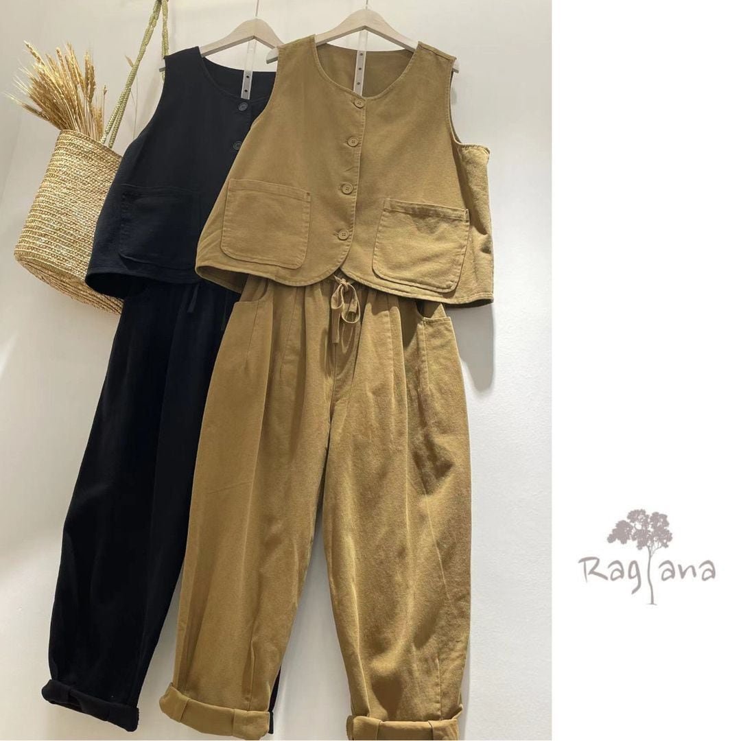 ベスト パンツ セットアップ 2col W SAT003 | Raglana