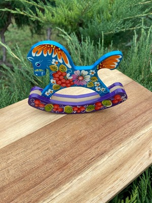 ペトリキフカのトイホース　（ホメンコ作）