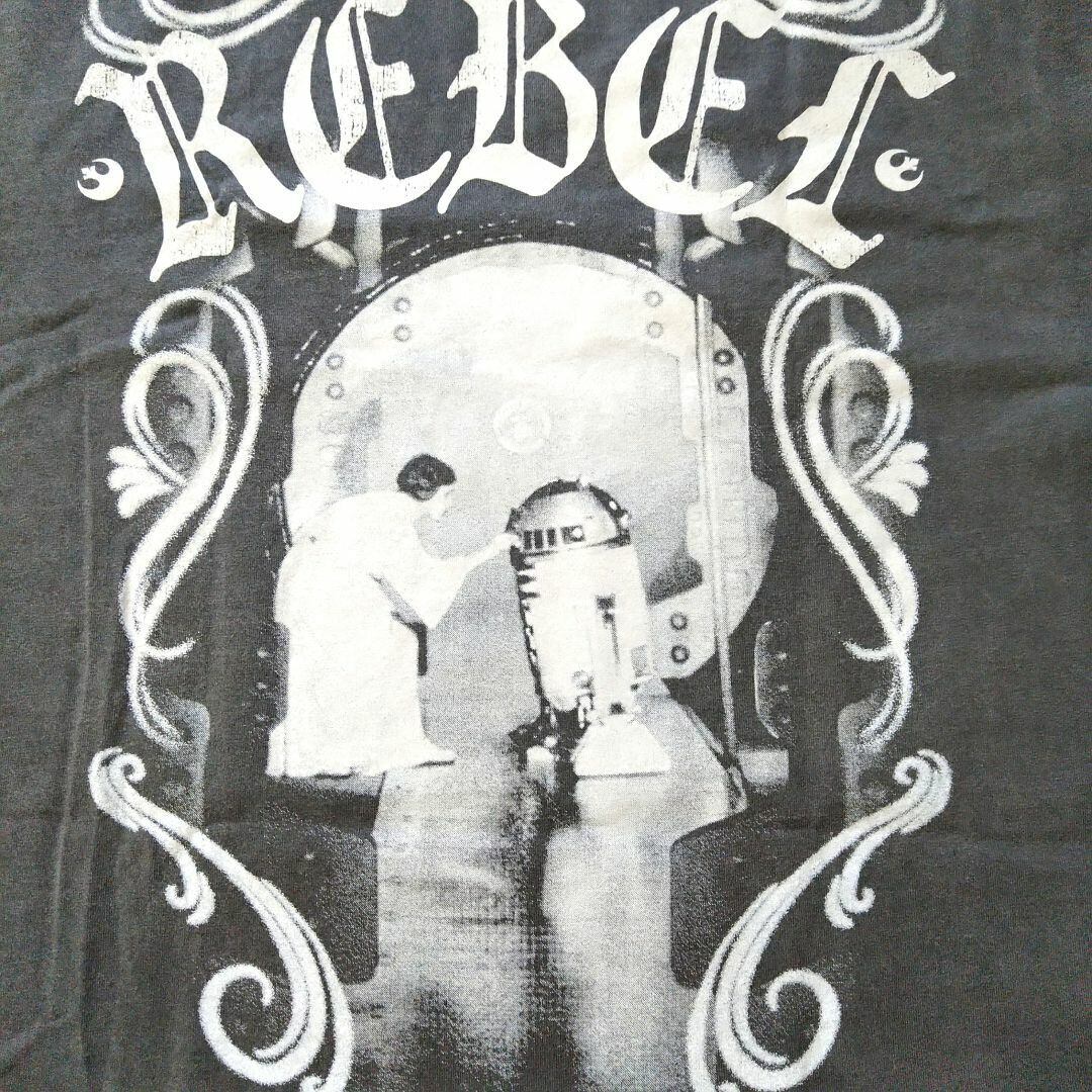 スターウォーズ ヴィンテージ加工Tシャツ S 実寸はXLくらい レイア姫