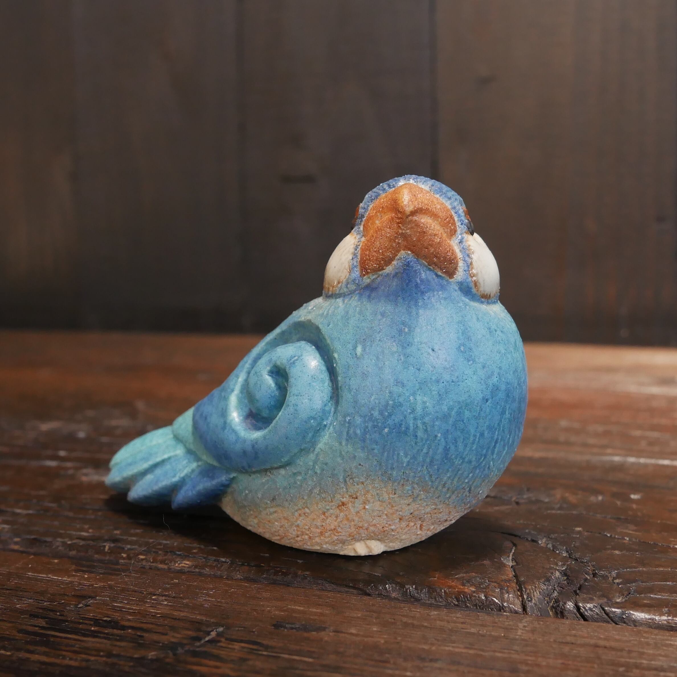 青色の文鳥 no.14 | Haneco